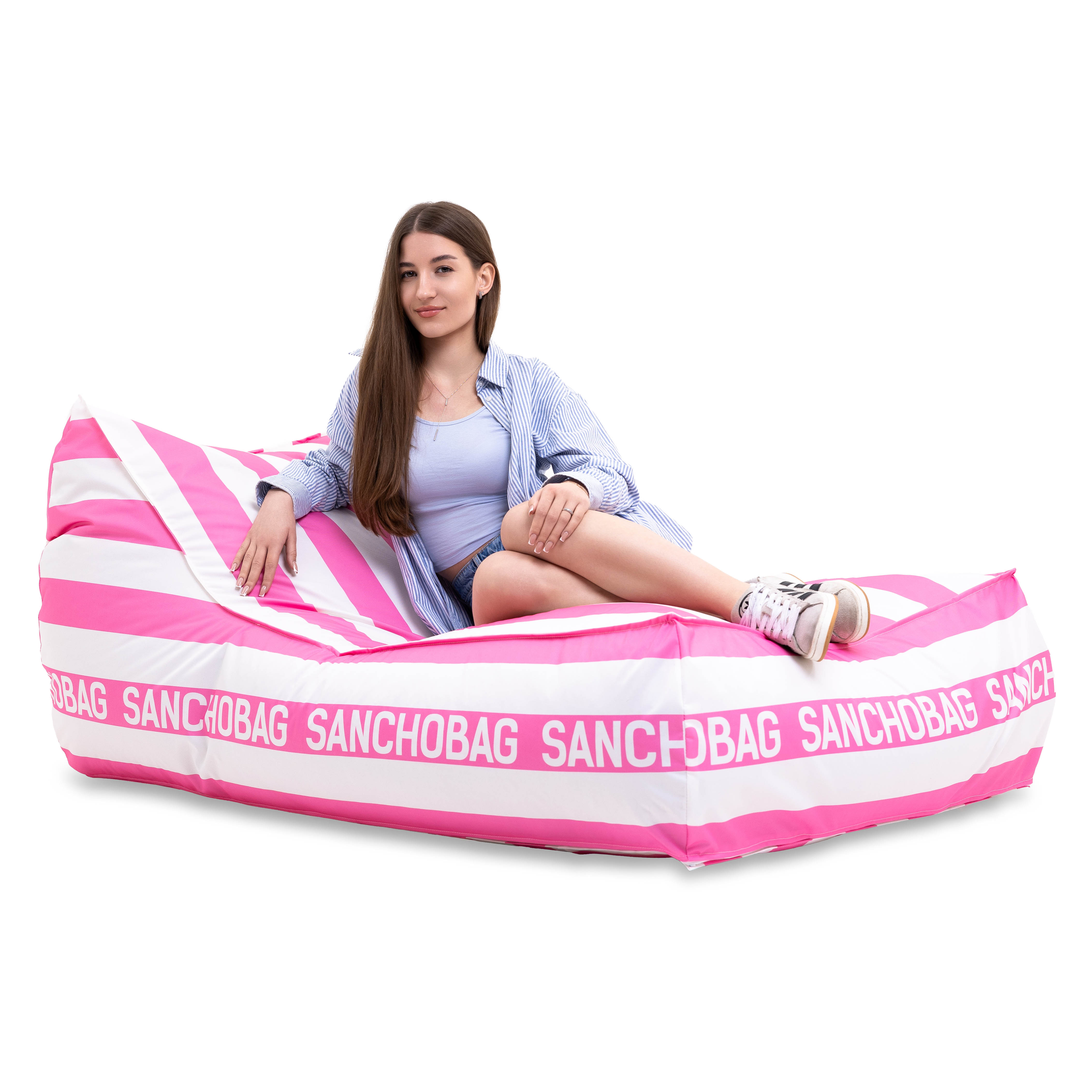 Крісло лежак SanchoBAG Stripes