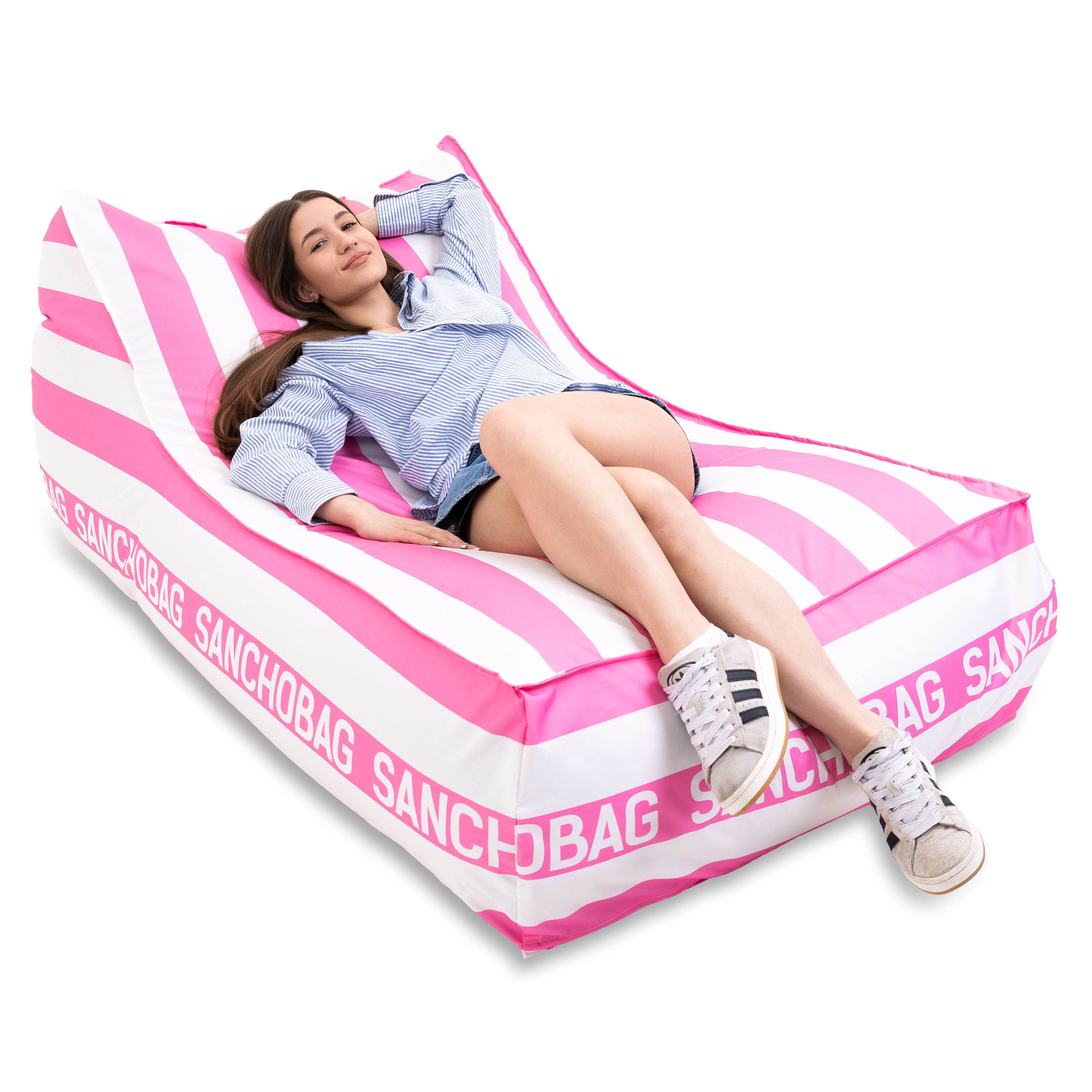 Крісло лежак SanchoBAG Stripes