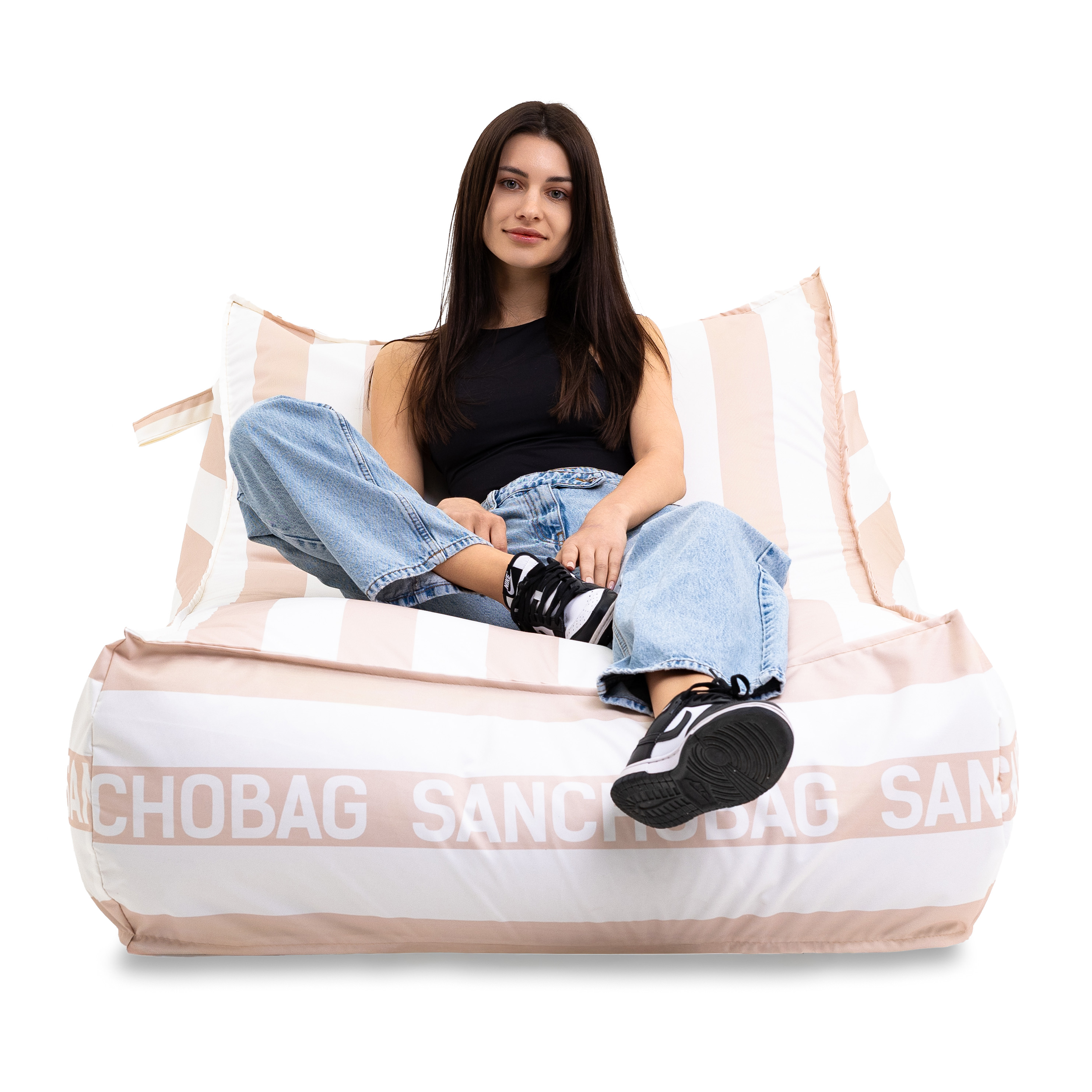 Крісло лежак SanchoBAG Stripes