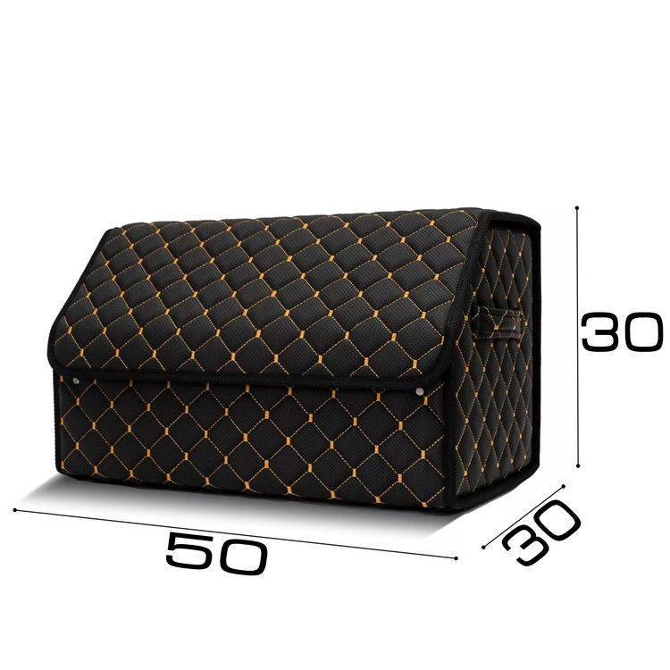 Органайзер в багажник СarsBAG BLACK+ORANGE