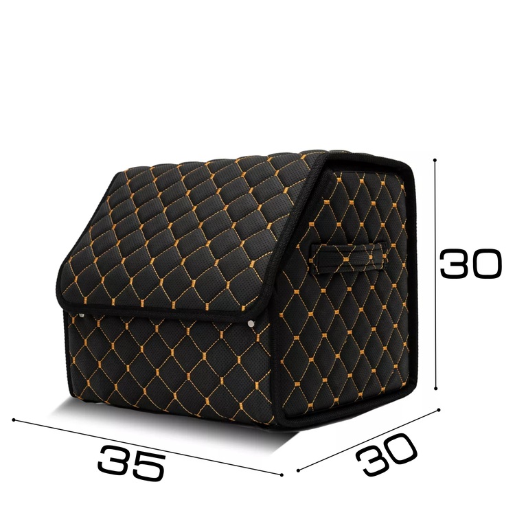 Органайзер в багажник СarsBAG BLACK+ORANGE