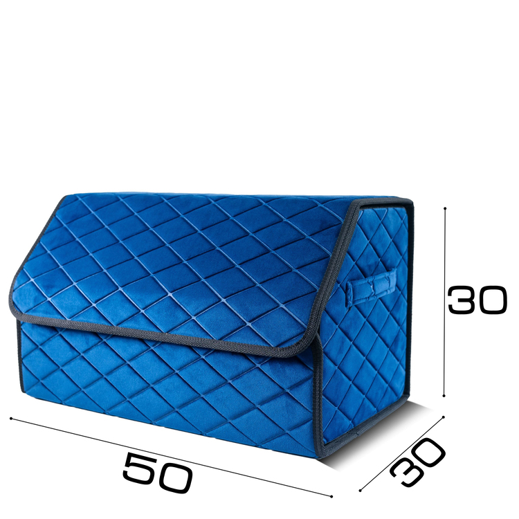CarsBag Velour Blue
