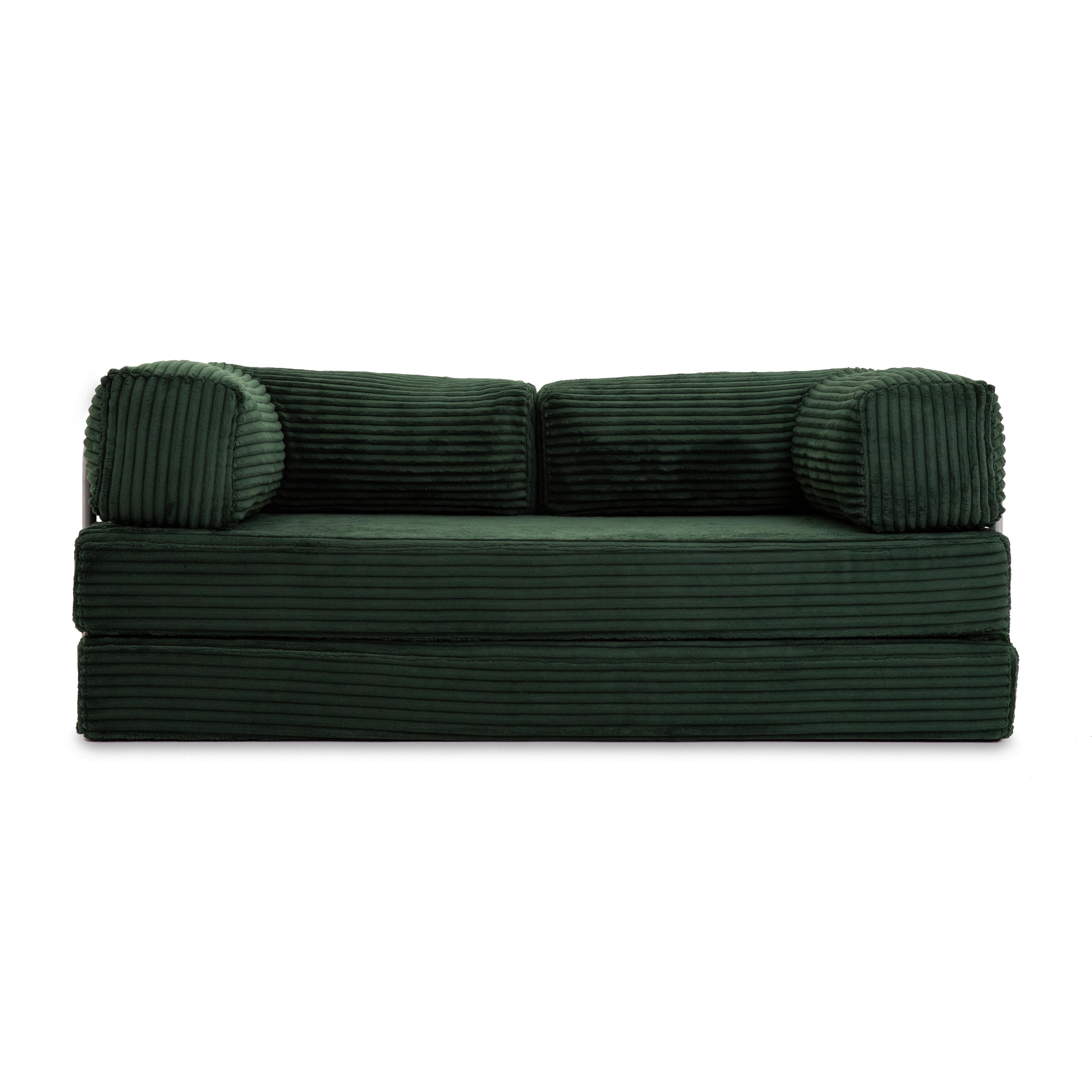 Бескаркасний диван (QP) Green