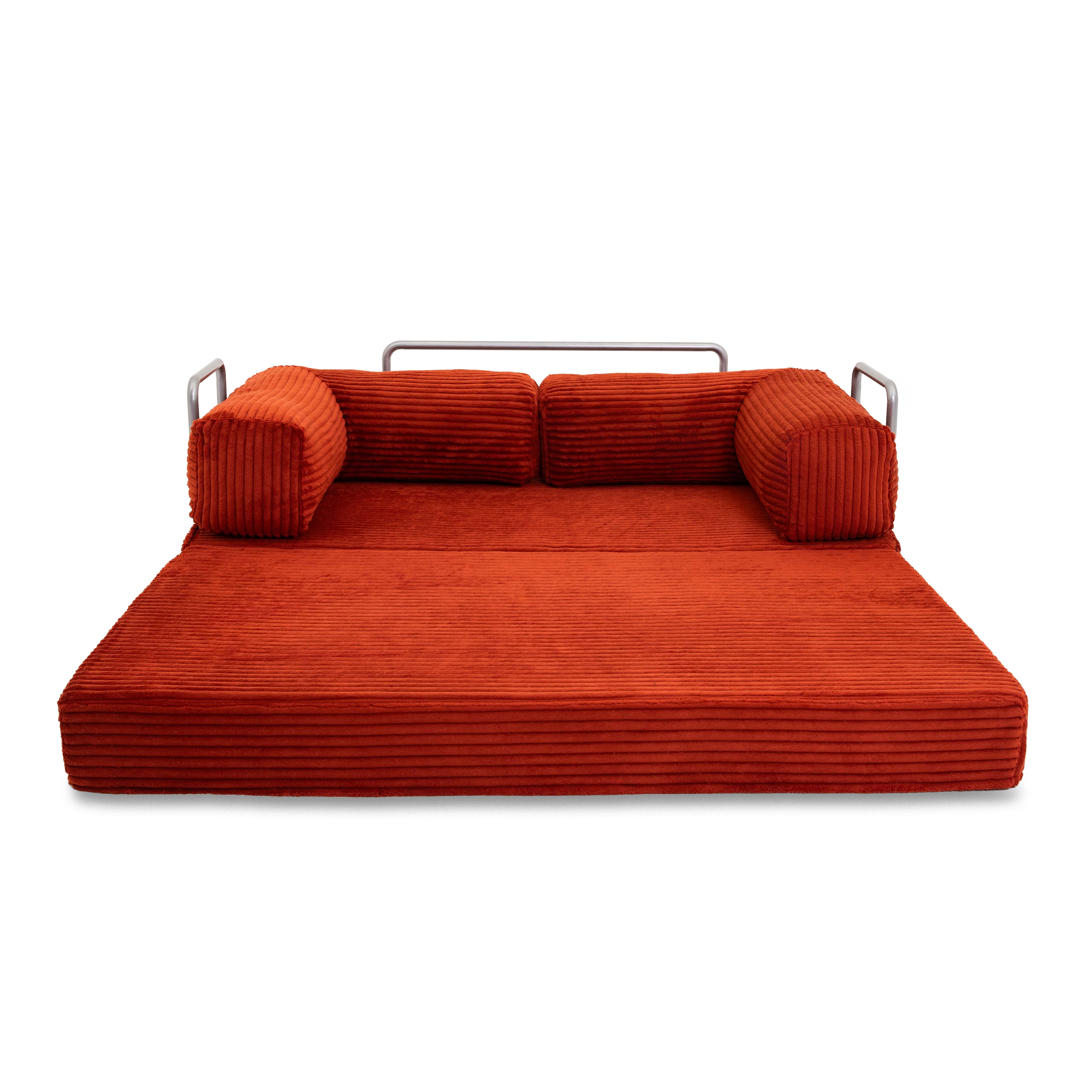 Бескаркасний диван (QP) Terracotta