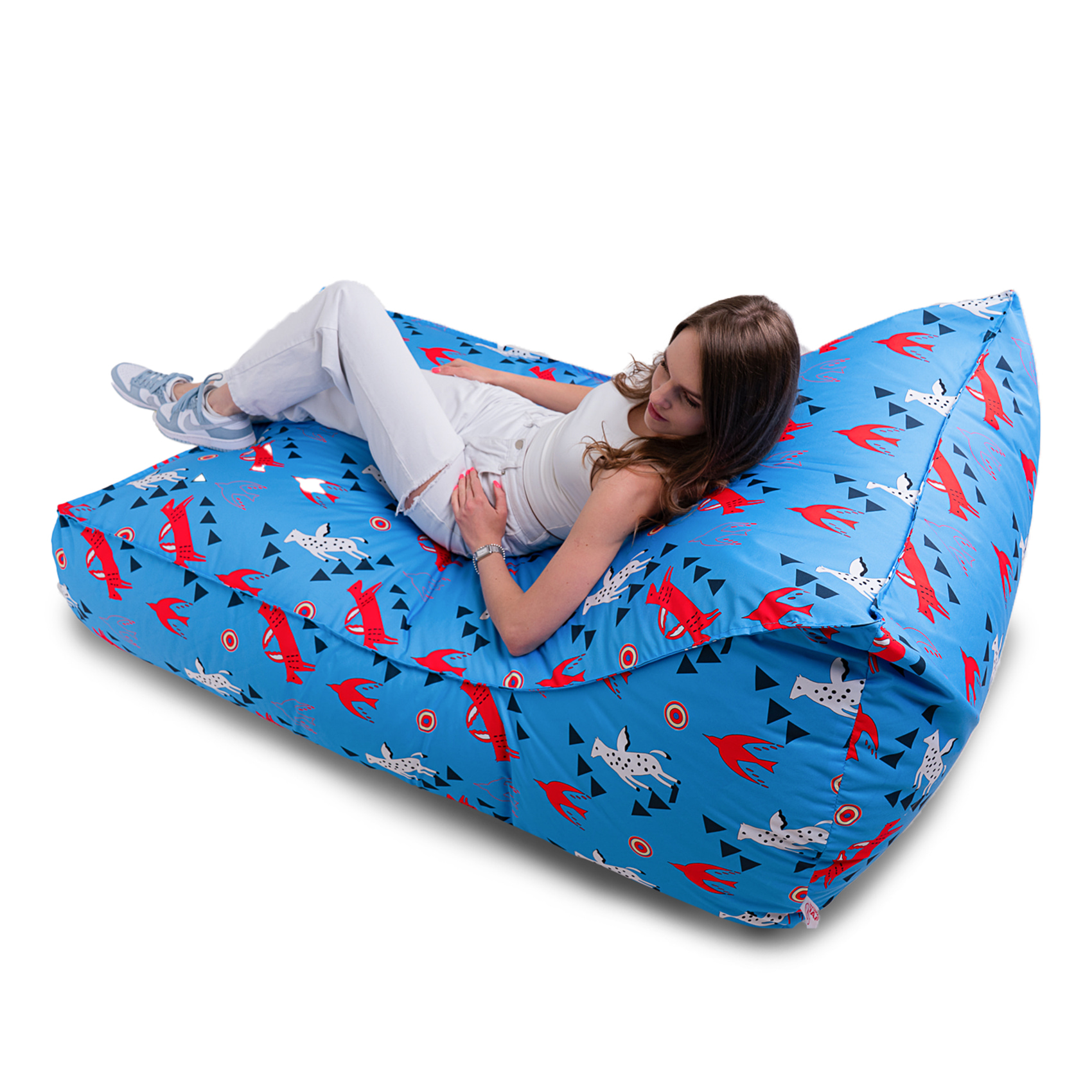 Крісло лежак SanchoBAG Дивацькі Сни Blue