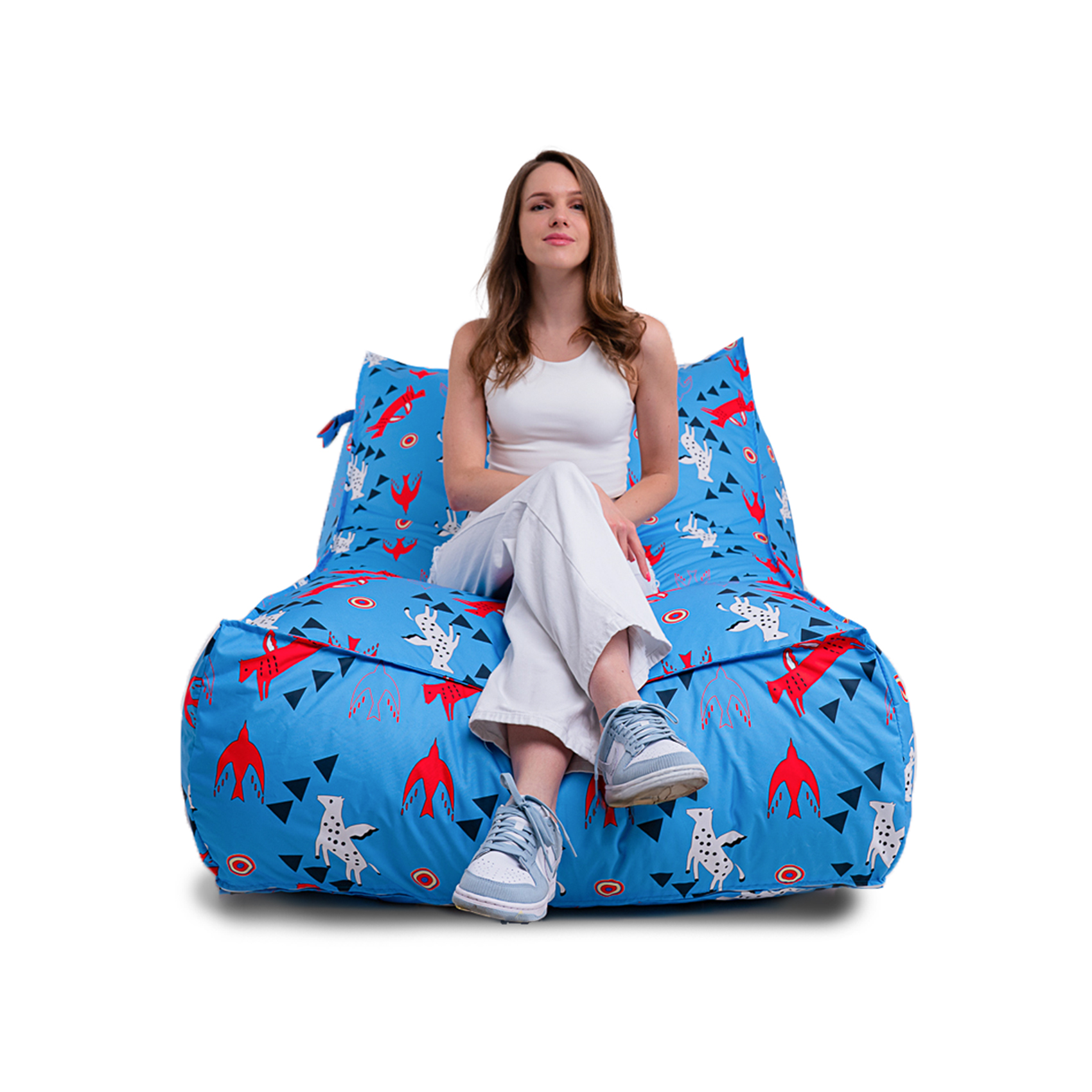 Крісло лежак SanchoBAG Дивацькі Сни Blue