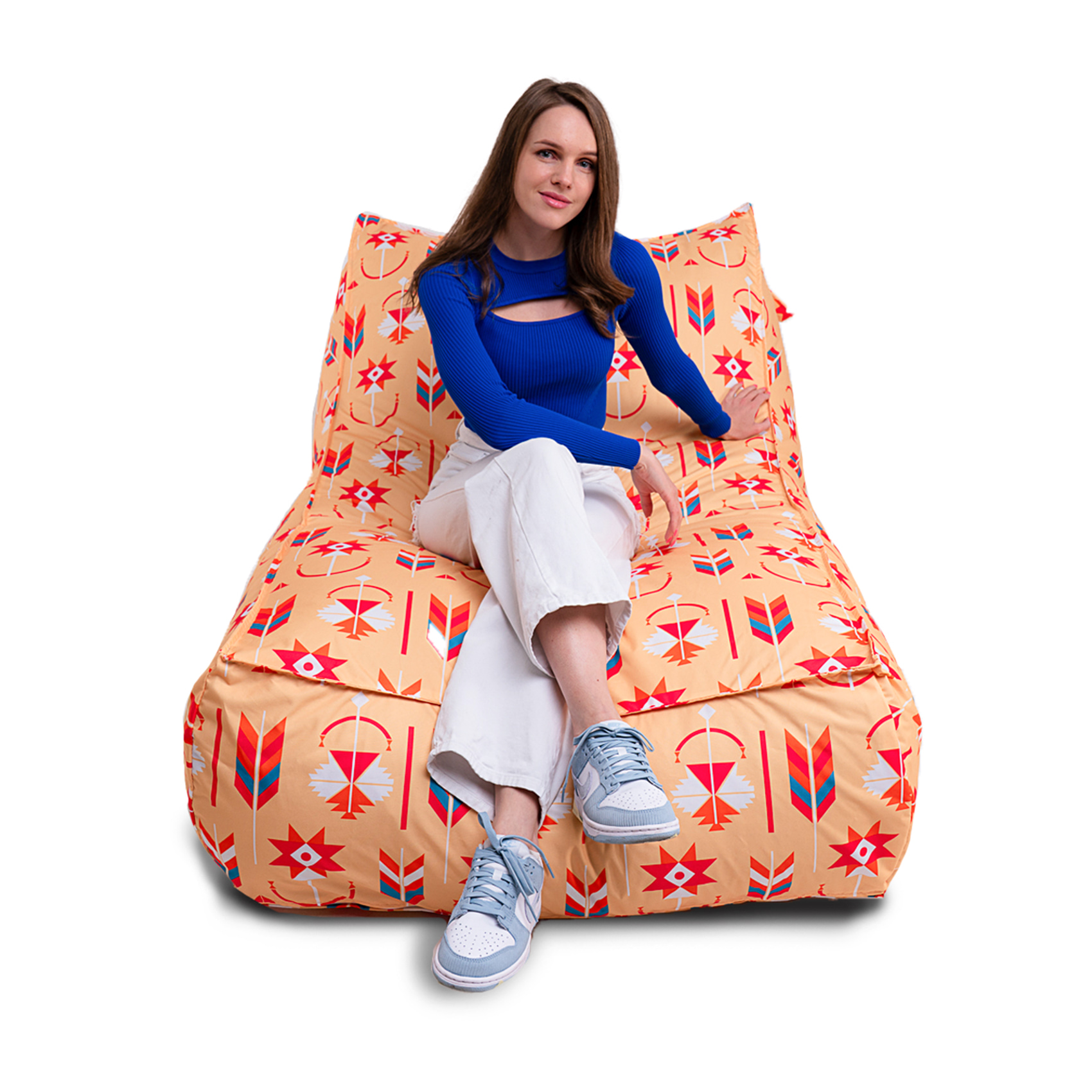 Крісло лежак SanchoBAG Зірка Bej