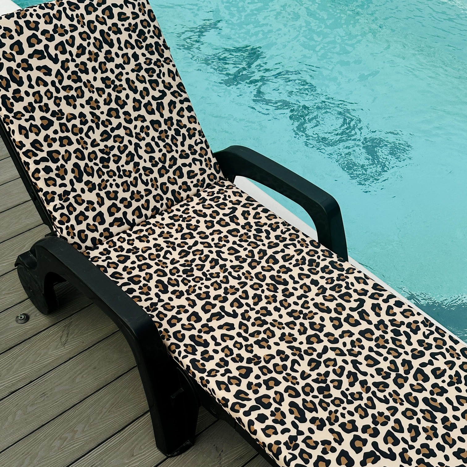 Матрас на шезлонг Print Leopard