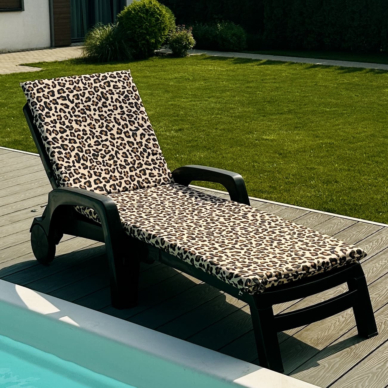 Матрас на шезлонг Print Leopard