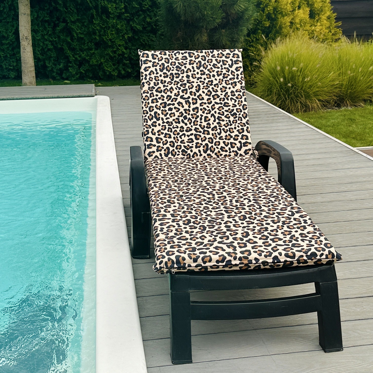 Матрас на шезлонг Print Leopard