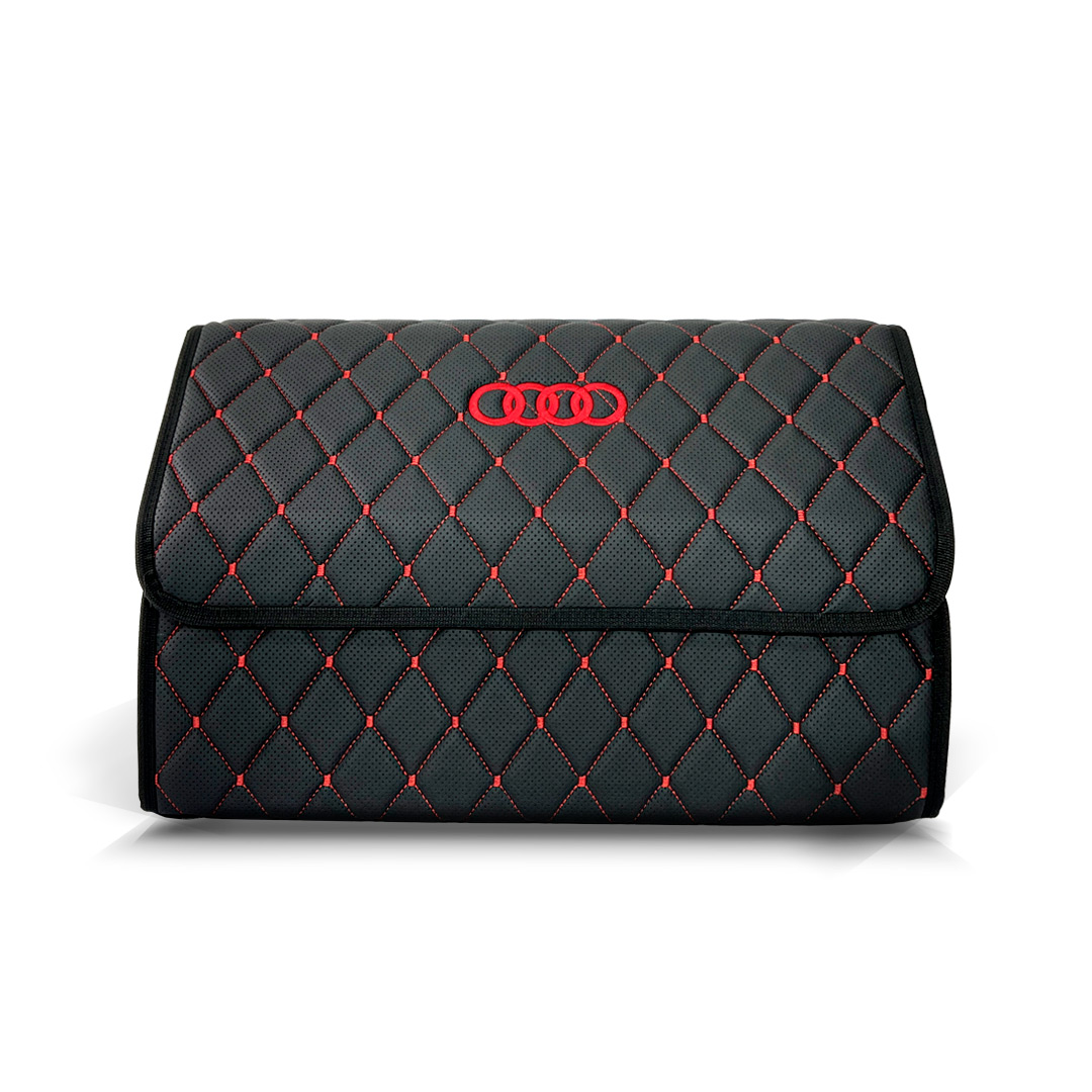 Органайзер в багажник Black-Red AUDI, сумка AUDI