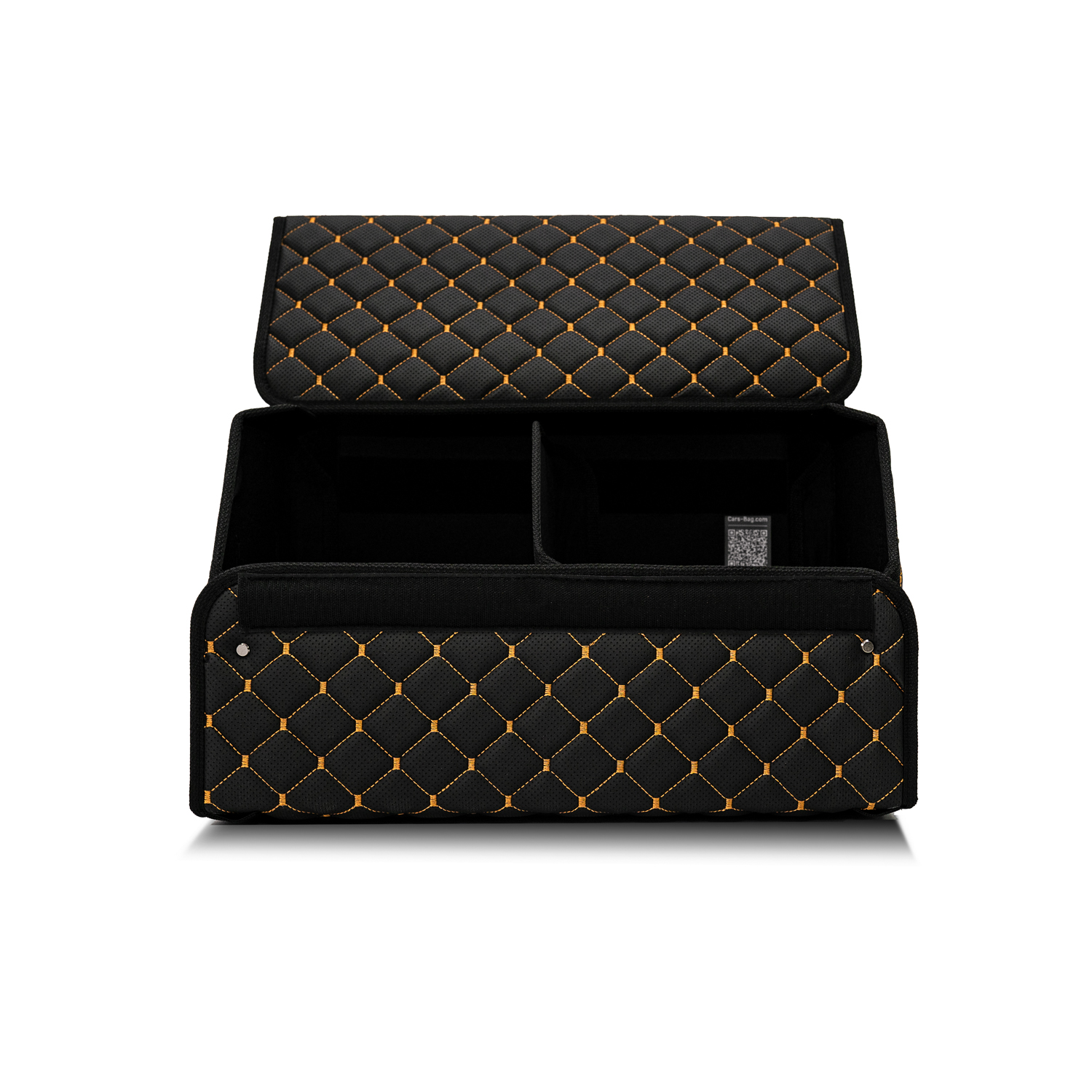 Органайзер в багажник СarsBAG BLACK+ORANGE
