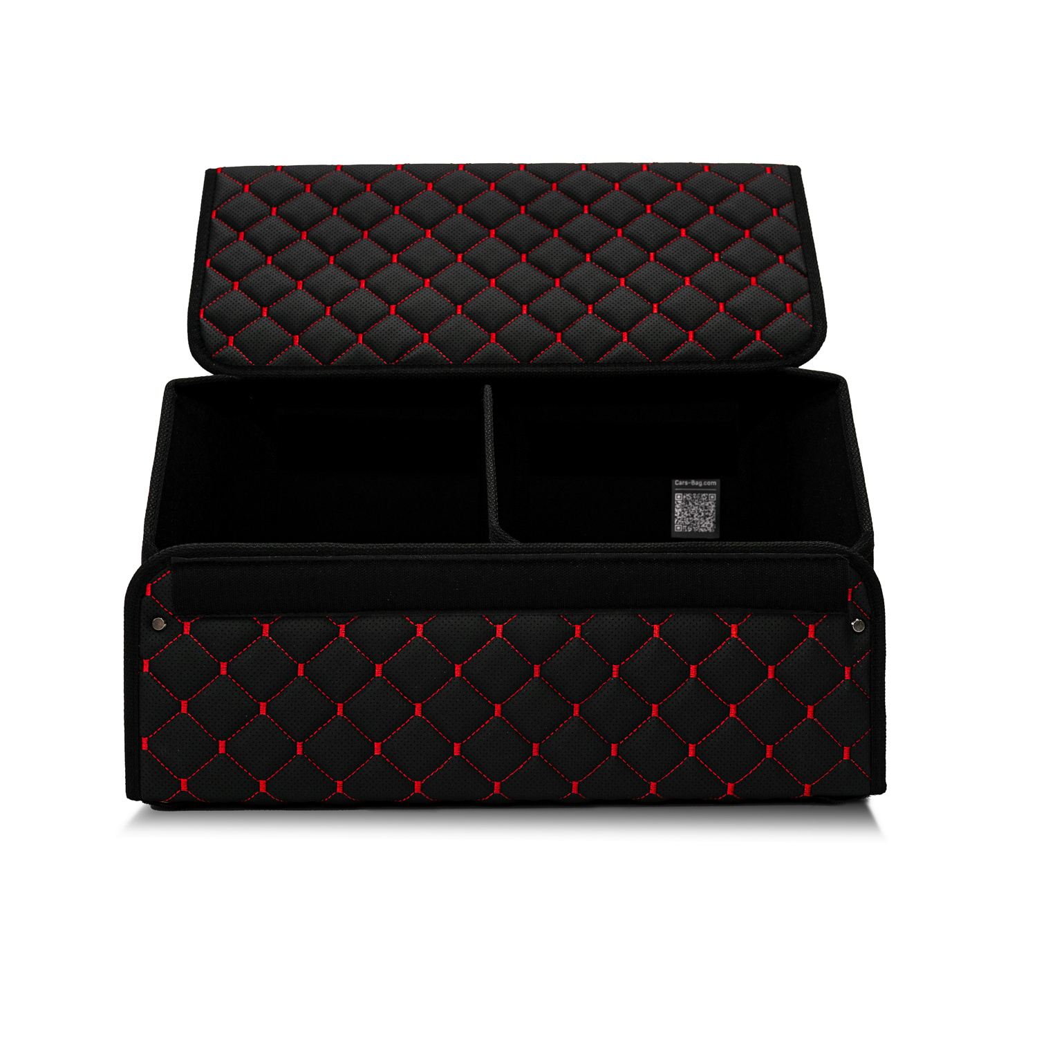 Органайзер в багажник CarsBAG BLACK+RED