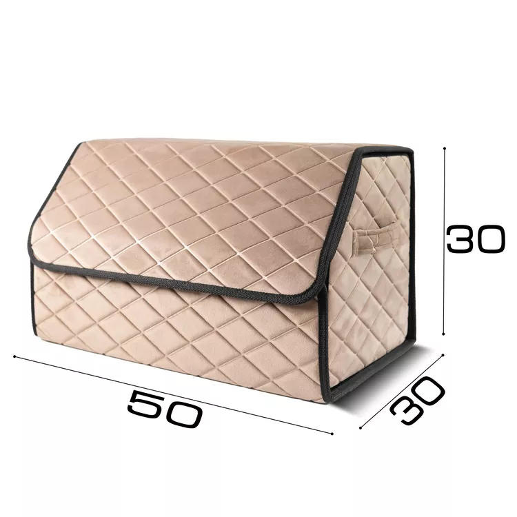 CarsBag Velour Beige